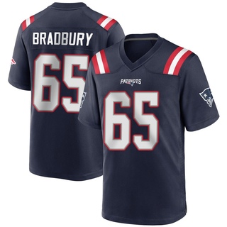 Game Garrett Bradbury Youth New England Patriots Team Color Jersey - Navy Blue