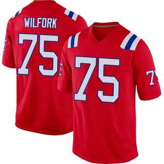 Game Vince Wilfork Men's New England Patriots Alternate Jersey - Red