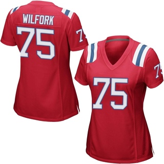 Game Vince Wilfork Women's New England Patriots Alternate Jersey - Red